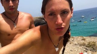 Public Sex on a Nudist Beach